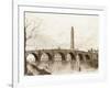 Kew Bridge-JH Herring-Framed Art Print