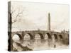 Kew Bridge-JH Herring-Stretched Canvas