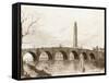 Kew Bridge-JH Herring-Framed Stretched Canvas