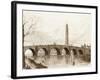 Kew Bridge-JH Herring-Framed Art Print