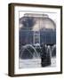 Kew Gardens Fountain-Charles Bowman-Framed Photographic Print