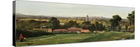 Kew Gardens from Richmond Hill-Richard H. Hilditch-Stretched Canvas