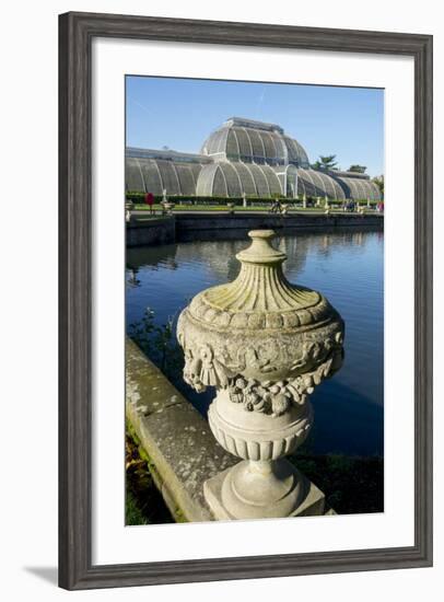 Kew Gardens Palm House-Charles Bowman-Framed Photographic Print