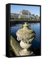 Kew Gardens Palm House-Charles Bowman-Framed Stretched Canvas