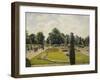 Kew Gardens, the Path to the Main Greenhouse-Camille Pissarro-Framed Giclee Print