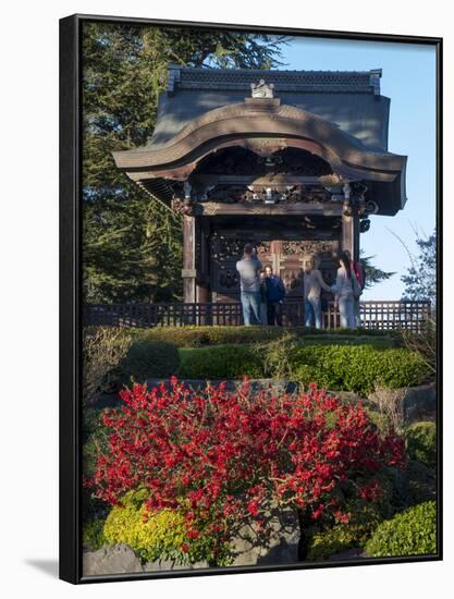 Kew Japanese Pagoda-Charles Bowman-Framed Photographic Print