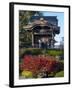 Kew Japanese Pagoda-Charles Bowman-Framed Photographic Print