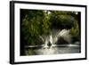 Kew Lake 1-Charles Bowman-Framed Photographic Print