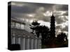 Kew Pagoda Sky-Charles Bowman-Stretched Canvas