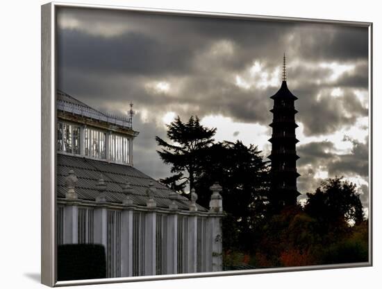 Kew Pagoda Sky-Charles Bowman-Framed Photographic Print