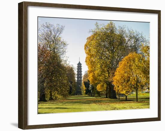 Kew Pagoda Vista-Charles Bowman-Framed Photographic Print