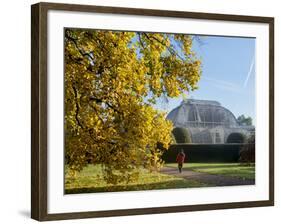 Kew Palm House Autumn-Charles Bowman-Framed Photographic Print