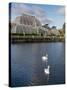 Kew Palm House-Charles Bowman-Stretched Canvas