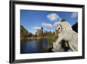 Kew Pond-Charles Bowman-Framed Photographic Print