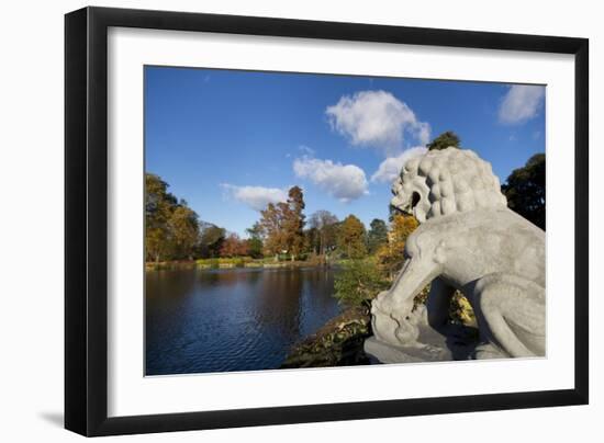 Kew Pond-Charles Bowman-Framed Photographic Print