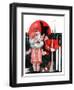 "Kewpie Doll Kiss,"December 27, 1924-Elbert Mcgran Jackson-Framed Giclee Print