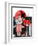 "Kewpie Doll Kiss,"December 27, 1924-Elbert Mcgran Jackson-Framed Giclee Print