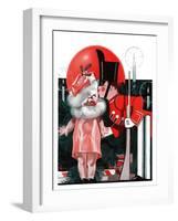 "Kewpie Doll Kiss,"December 27, 1924-Elbert Mcgran Jackson-Framed Giclee Print