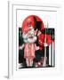 "Kewpie Doll Kiss,"December 27, 1924-Elbert Mcgran Jackson-Framed Giclee Print