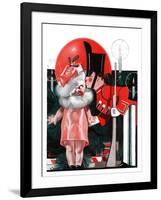 "Kewpie Doll Kiss,"December 27, 1924-Elbert Mcgran Jackson-Framed Giclee Print