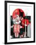 "Kewpie Doll Kiss,"December 27, 1924-Elbert Mcgran Jackson-Framed Giclee Print