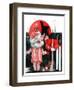 "Kewpie Doll Kiss,"December 27, 1924-Elbert Mcgran Jackson-Framed Premium Giclee Print