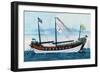 Kexing-Currier & Ives-Framed Art Print