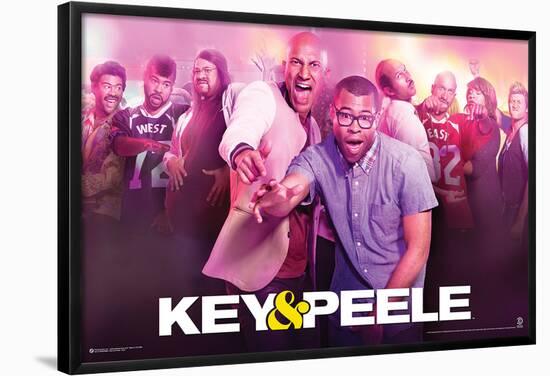 Key And Peele - Club-null-Framed Poster