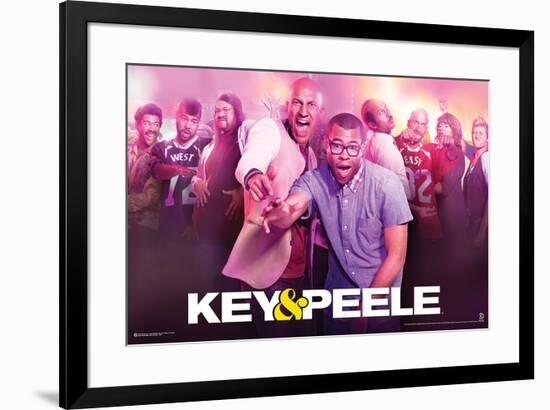 Key And Peele - Club-null-Framed Poster