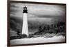 Key Biscayne Light House during a Tropical Storm - Miami - Florida-Philippe Hugonnard-Framed Photographic Print