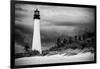 Key Biscayne Light House during a Tropical Storm - Miami - Florida-Philippe Hugonnard-Framed Photographic Print