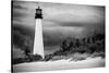 Key Biscayne Light House during a Tropical Storm - Miami - Florida-Philippe Hugonnard-Stretched Canvas