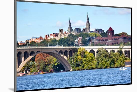 Key Bridge Washington Dc Potomac River-BILLPERRY-Mounted Photographic Print