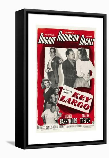 Key Largo, 1948, Directed by John Huston-null-Framed Stretched Canvas