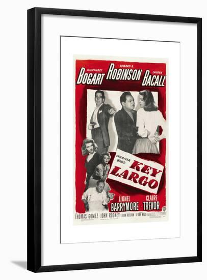 Key Largo, 1948, Directed by John Huston-null-Framed Giclee Print