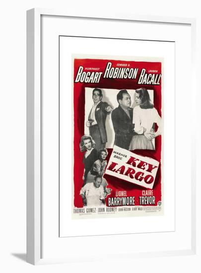 Key Largo, 1948, Directed by John Huston-null-Framed Giclee Print