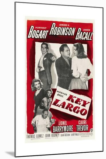 Key Largo, 1948, Directed by John Huston-null-Mounted Giclee Print