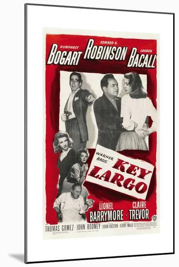 Key Largo, 1948, Directed by John Huston-null-Mounted Giclee Print