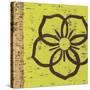 Key Lime Rosette I-Chariklia Zarris-Stretched Canvas