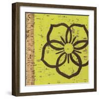 Key Lime Rosette I-Chariklia Zarris-Framed Art Print