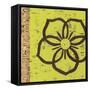 Key Lime Rosette I-Chariklia Zarris-Framed Stretched Canvas