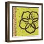 Key Lime Rosette I-Chariklia Zarris-Framed Art Print