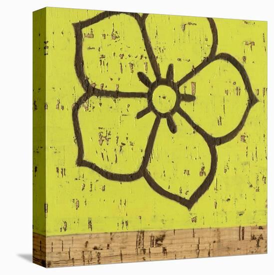 Key Lime Rosette IV-Chariklia Zarris-Stretched Canvas