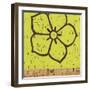 Key Lime Rosette IV-Chariklia Zarris-Framed Art Print