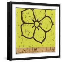 Key Lime Rosette IV-Chariklia Zarris-Framed Art Print