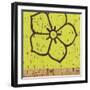 Key Lime Rosette IV-Chariklia Zarris-Framed Art Print