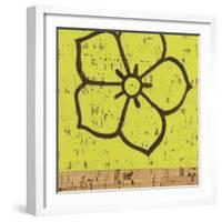 Key Lime Rosette IV-Chariklia Zarris-Framed Art Print