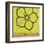 Key Lime Rosette IV-Chariklia Zarris-Framed Art Print