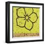 Key Lime Rosette IV-Chariklia Zarris-Framed Art Print