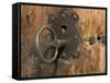 Key Lock, Vogo Stave Church, Vagamo, Norway-Russell Young-Framed Stretched Canvas